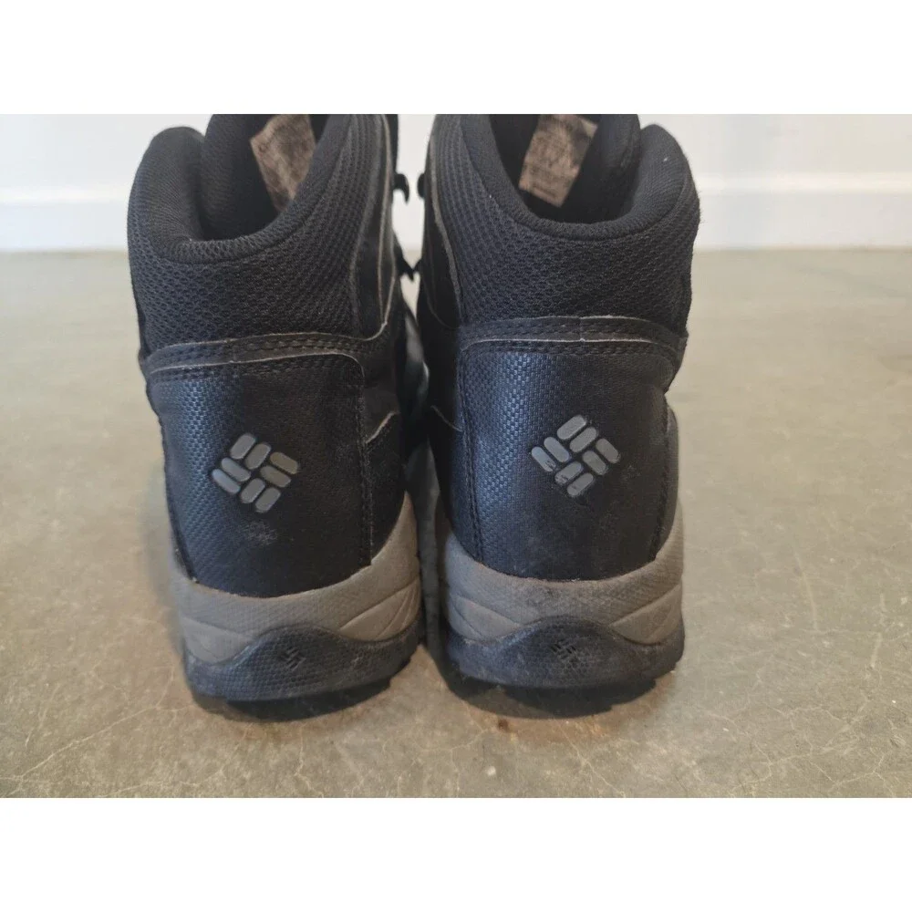 Columbia Men's Waterproof Hiking Boot Omni-Grip Shoe Size 12 Black